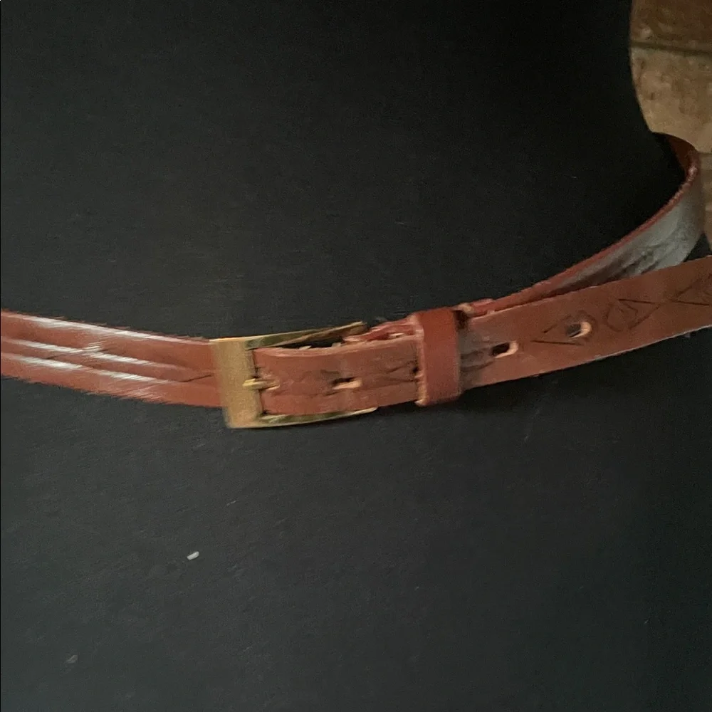 Brown‎ Leather Belt